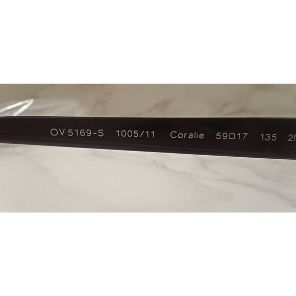 Oliver Peoples "Coralie" Black & Purple/Grey Gradient Lenses - NEW - Picture 5 of 6